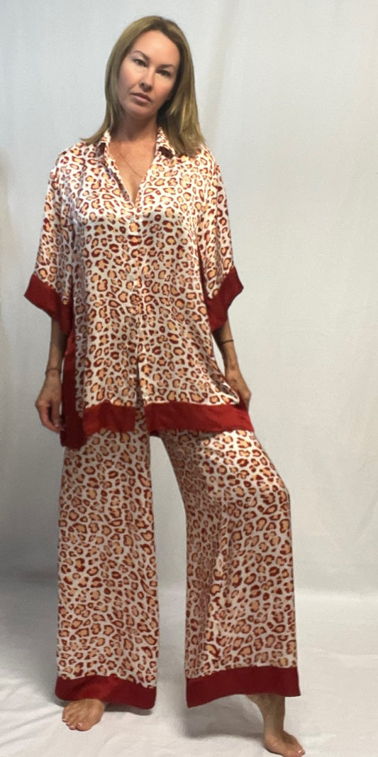 Scarlett Trimmed Flares