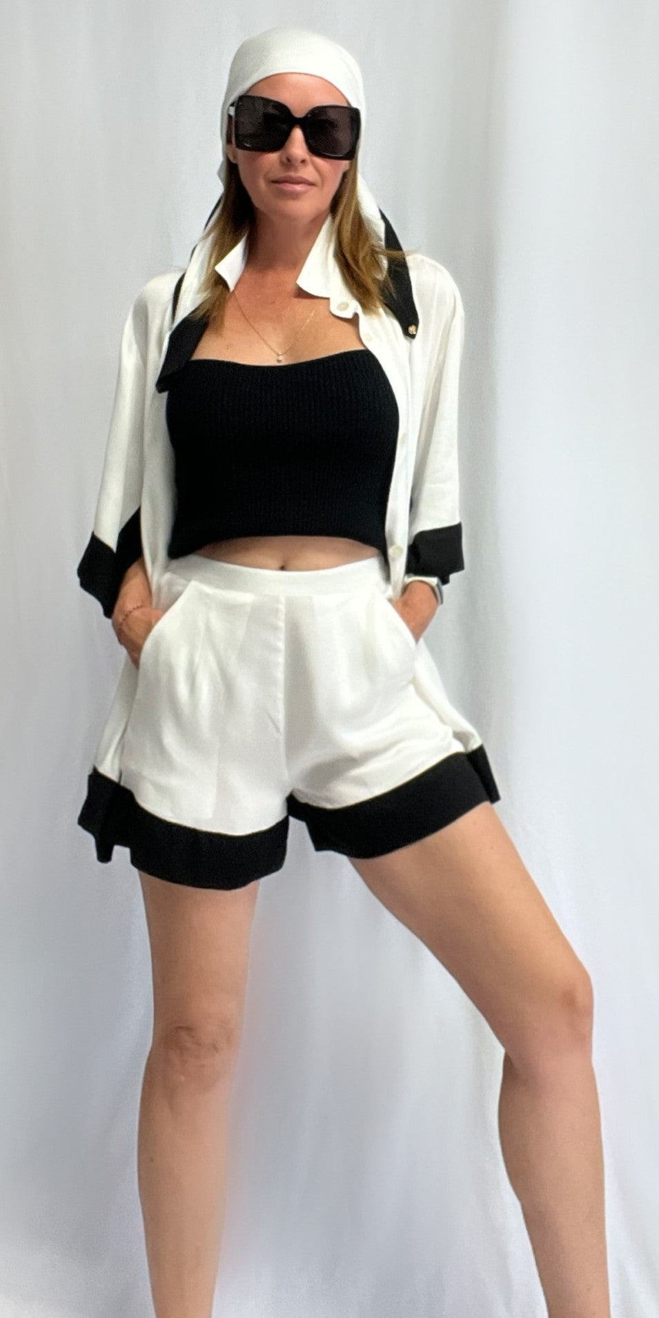 Sun Kissed Trimmed Shorts