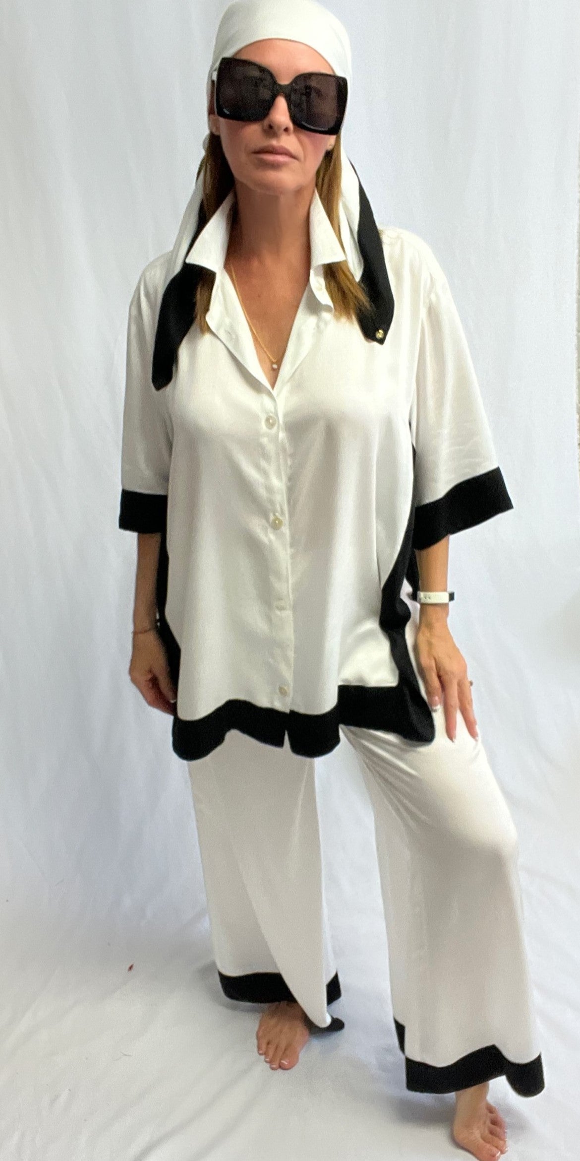 Sun Kissed Trimmed Flares