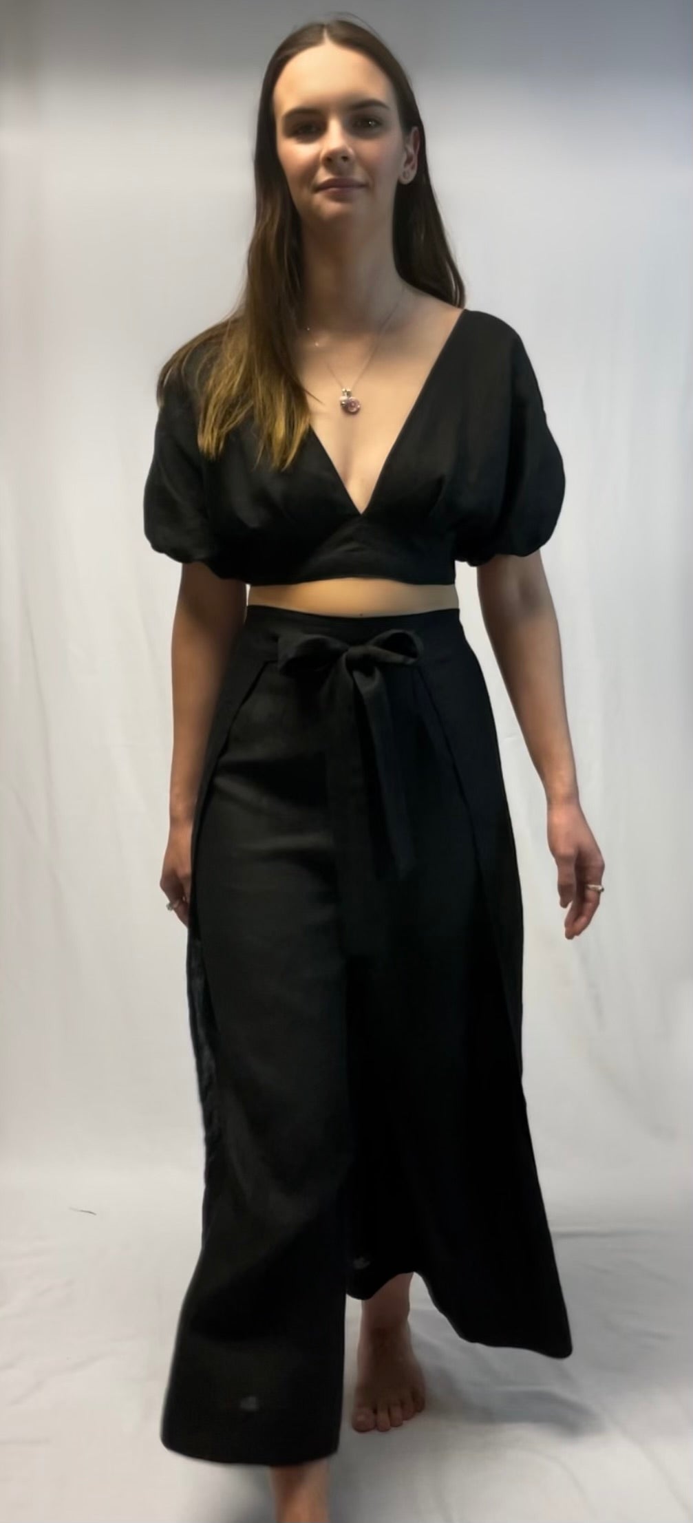 Relax Wrap Pants 7/8 Length