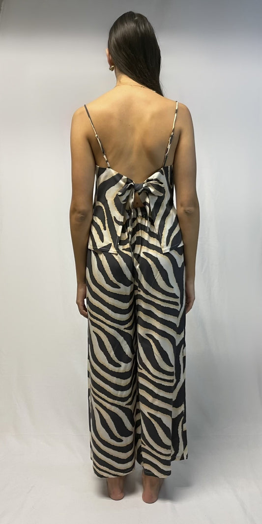 Africa Elastic Back Flare Pant